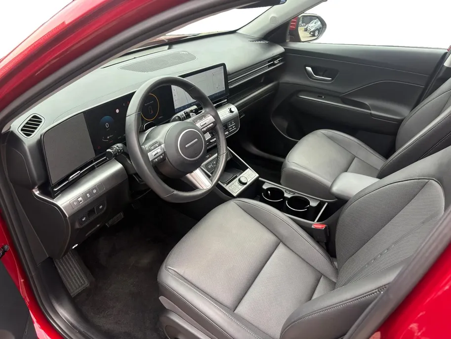 Hyundai Kona 1.6 GDI HEV Premium Sky | Full options! | Navi | Leder | Stoelverwarming en koeling