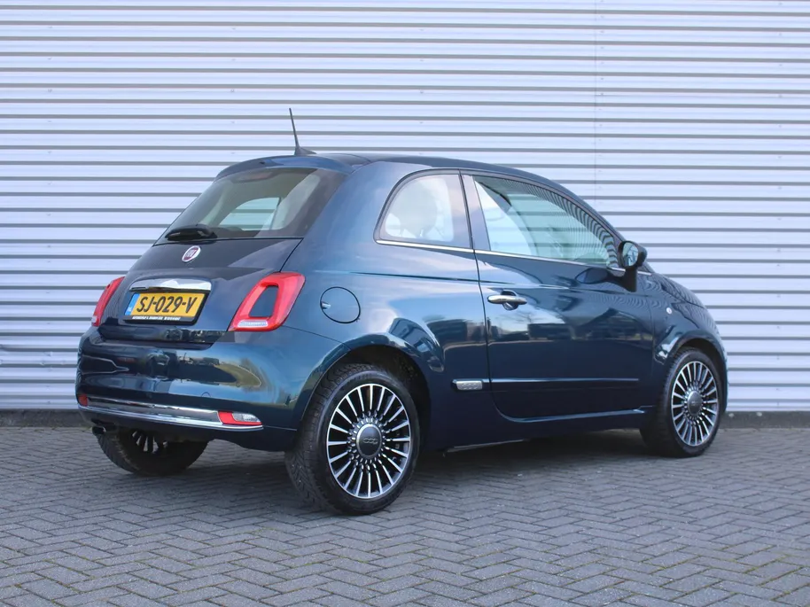 Fiat 500 0.9 TwinAir Turbo Lounge | Panoramadak | 16' LM | Navi | PDC | Cruise | Clima |