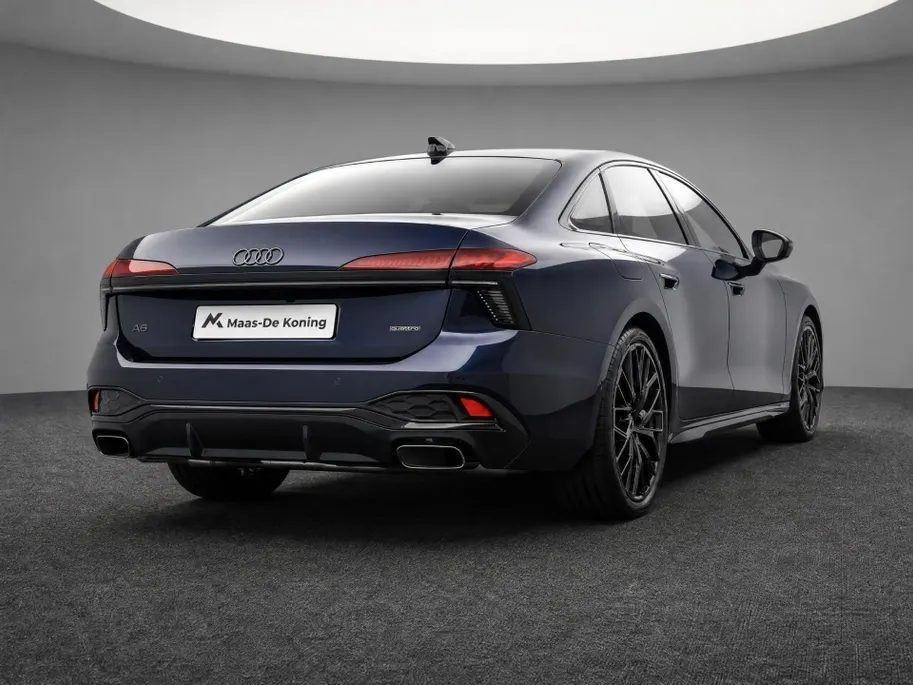 Audi A6 Limousine 2.0 e-hybrid quattro S edition 299 PK · Tech plus · 21' LM Velgen · Exterieurpakket zwart · Bekleding Leder/Alcantara · MEGA Sale