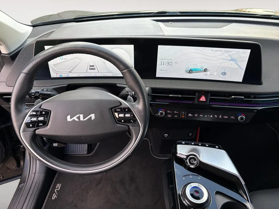 Kia EV6 Plus AWD 77.4 kWh | 100% SOH | Camera | Adaptieve Cruise Control | Elektrische achterklep | Stoelverwarming + ventilatie | Apple Carplay/Android Auto | Lichtmetalen Velgen |