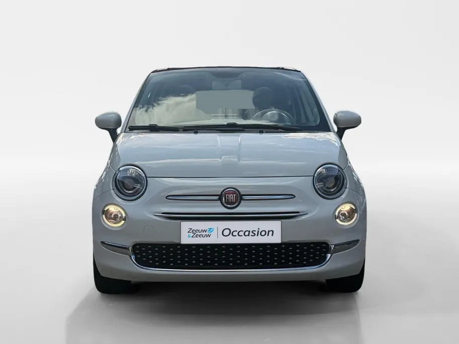 Fiat 500C 1.2 Lounge | Open Dak | Bluetooth | All Season Banden | Airco | Lederen Bekleding | LMV | 12 Maanden BOVAG Garantie