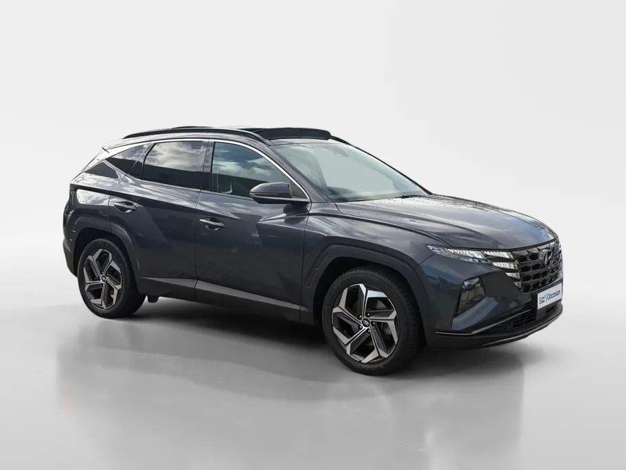 Hyundai Tucson 1.6 T-GDI HEV Premium Sky | Full options! | Elek. stoelverstelling | Schuif- kanteldak | Leder | Stoelverwarming en koeling