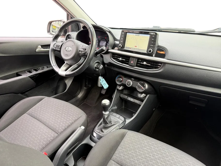 Kia Picanto 1.0 MPi DynamicLine DEALER ONDERHOUDEN | NAVIGATIE | ACHTERUITRIJCAMERA | RESTERENDE FABRIEKSGARANTIE TM 20230