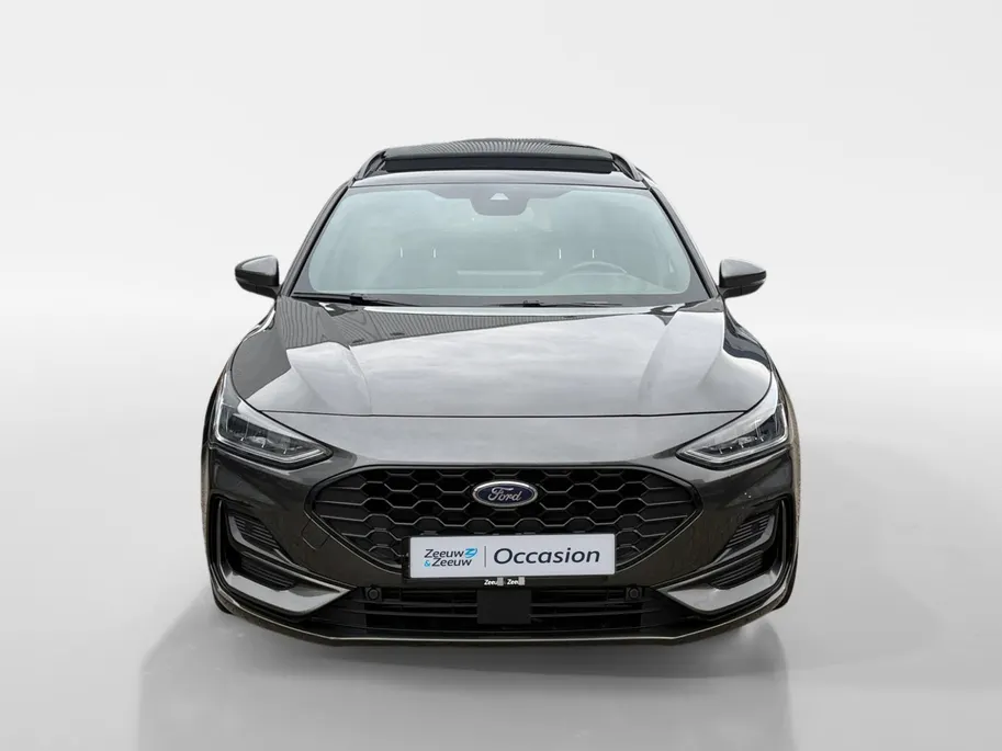 Ford Focus Wagon 1.0 EcoBoost Hybrid ST Line X | Panoramadak | Trekhaak afneembaar | Winterpakket | Adapt. Cruise Control | B&O | 12 maanden garantie