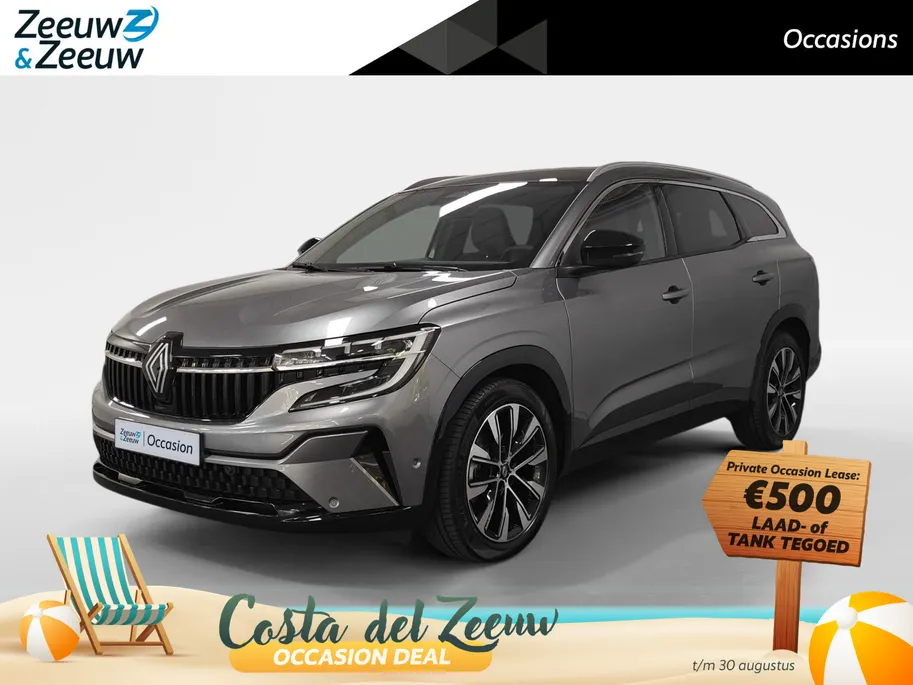 Renault Espace E-Tech full hybrid 200 techno 5p. AUTOMAAT AIRCO CAMERA CRUISE CONTROLE LM VELGEN HOGE INSTAP APPLE CARPLAY ANDROID AUTO  DEALER ONDERHOUDEN 1E EIGENAAR