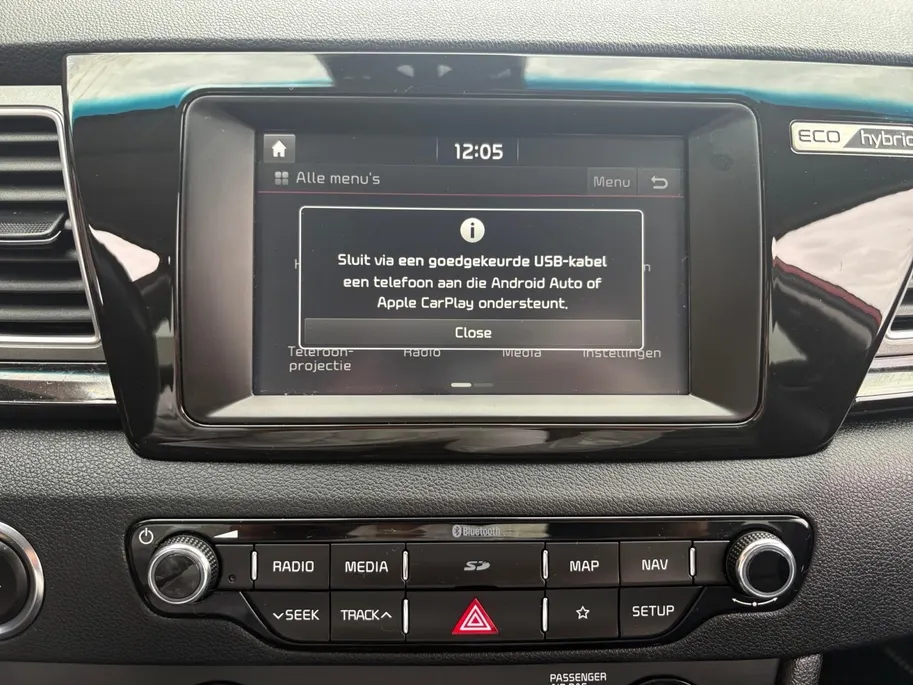 Kia Niro 1.6 GDi Hybrid DynamicPlusLine | Trekhaak | Camera | Stoel/Stuurverwarming | Apple Carplay/Android Auto | Adaptieve Cruise Control |