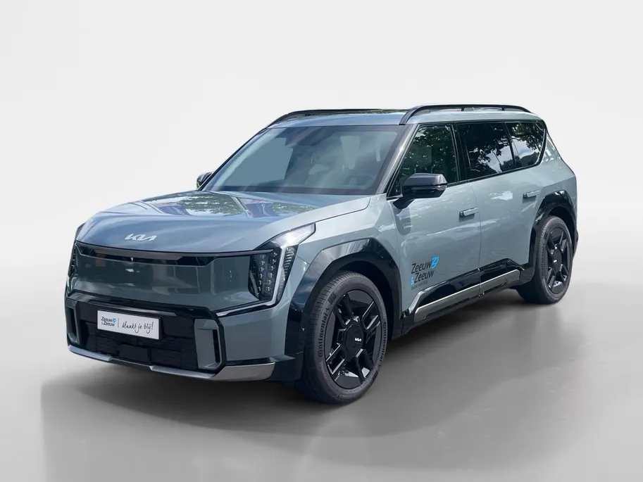Kia EV9 GT-Line AWD 99.8 kWh | Climate Control | Cruise Control | 7-Zits | Stoelverwarming | Panoramadak | Memory Stoelen | Stoelventilatie |
