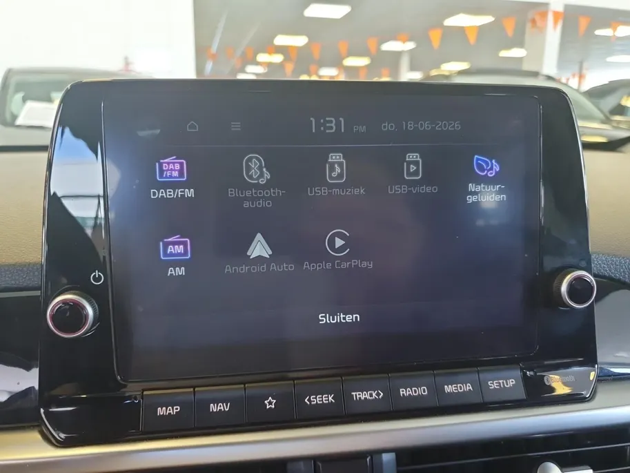 Kia Picanto 1.0 DPI ExecutiveLine | Stoel en stuurverwarming | Navigatie | Camera | Keyless met startknop | Climate control | Cruise control | Getinte ramen achter |