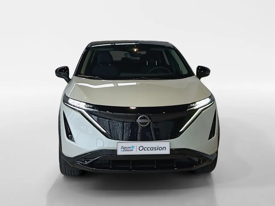 Nissan ARIYA Limited Edition 66 kWh *afneembare trekhaak*Achteruitrijcamera*Navigatie*Apple carplay& Androidauto*Parkeersensorenvoor en achter*Adaptive cruisecontrole*I-key*