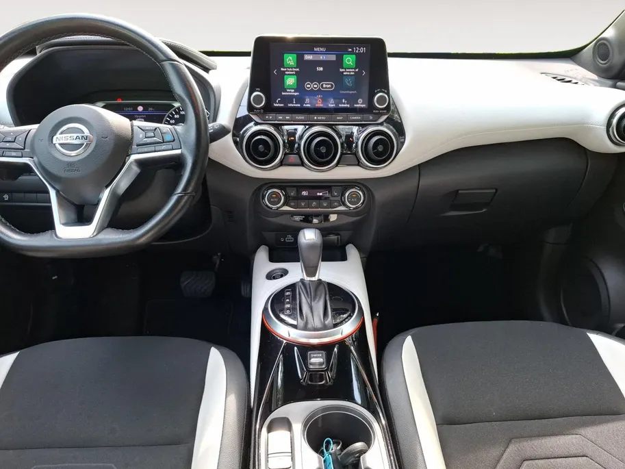 Nissan Juke 1.0 DIG-T N-Design | DEALER ONDERHOUDEN | AUTOMAAT | STOEL & VOORRUITVERWARMING | BOSE AUDIO | LEER | PRO-PILOT |
