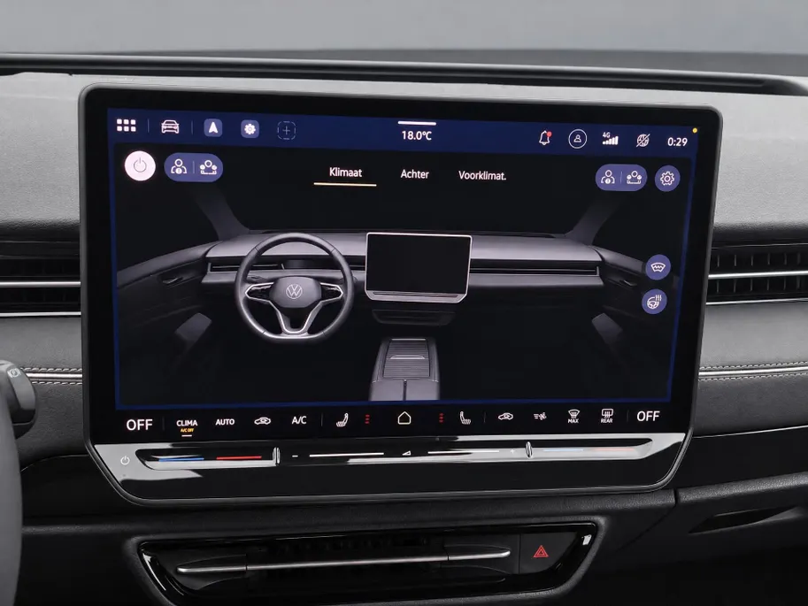 Volkswagen ID.7 Limited Edition Plus 77 kWh accu 286 PK · Trekhaak inklapbaar, met elektrische ontgrendeling · Draadloze telefoonlader ·