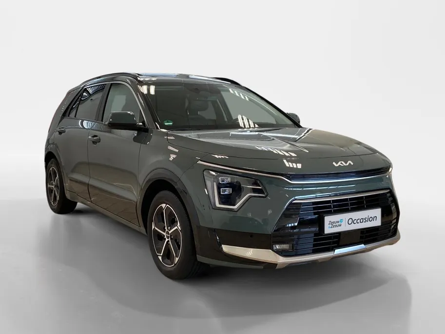 Kia Niro 1.6 GDi Hybrid DynamicPlusLine | Demo | Direct Beschikbaar! | Leder | Schuif/Kantel dak | Navi | Camera | Stoel + Stuurverwarming | Elektr. Achterklep | Head-Up Display |