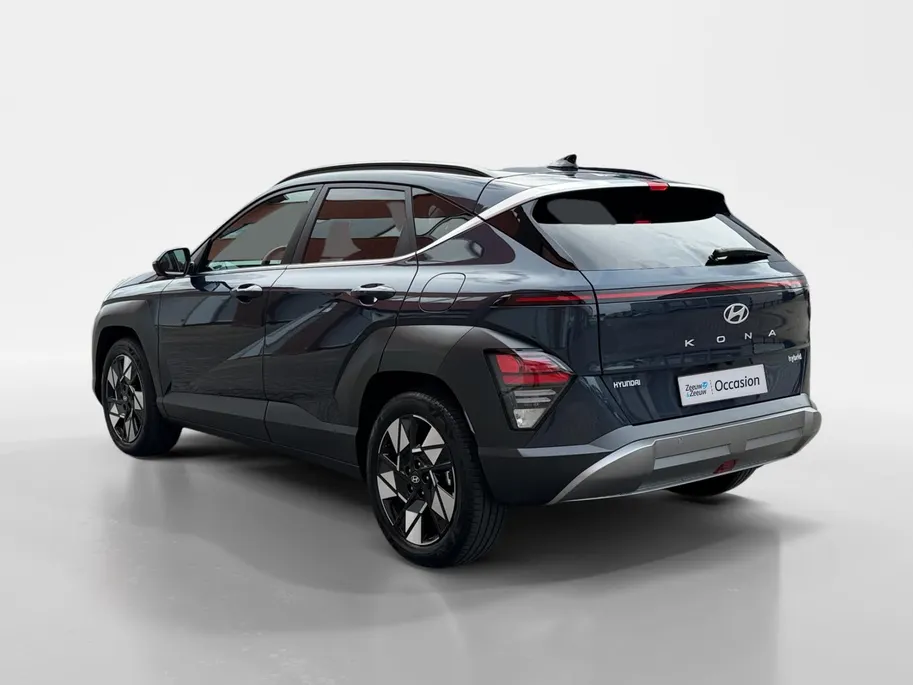 Hyundai Kona 1.6 GDI HEV Premium Sky | Schuif-kanteldak| Stoelverwarming/koeling| Lederen bekleding| Bose| Elektrische stoelen met geheugen| BOM VOL OPTIES