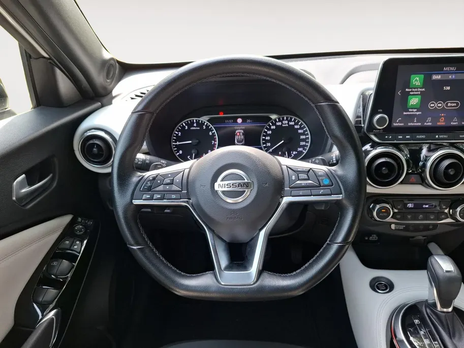 Nissan Juke 1.0 DIG-T N-Design | DEALER ONDERHOUDEN | AUTOMAAT | STOEL & VOORRUITVERWARMING | BOSE AUDIO | LEER | PRO-PILOT |