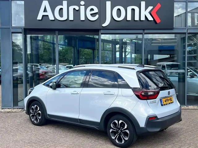 Honda Jazz 1.5 e:HEV Crosstar AUTOMAAT | FULL HYBRID | CAMERA | NAVIGATIE | ADAPTIVE CRUISE CONTROLE | NED. AUTO | LAGE KM STAND 25.738km |