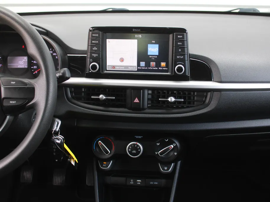 Kia Picanto 1.0 CVVT ComfortLine Navigator | Camera | Navi | Airco | Dealeronderhouden | Apple CarPlay/Android Auto | All seasons |