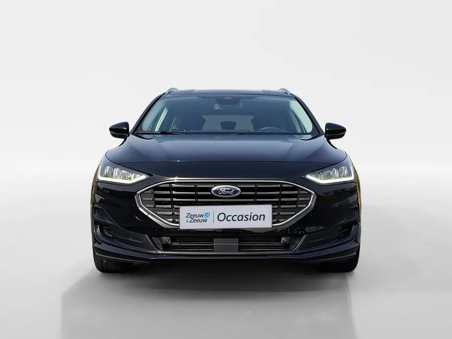 Ford Focus Wagon 1.0 EcoBoost Hybrid Titanium 155PK Automaat | NL-Auto | Adaptieve Cruise Control | Winter Pack | BLIS | Privacy Glass | Camera | Apple Carplay&Android Auto | 17' Lichtmetaal |