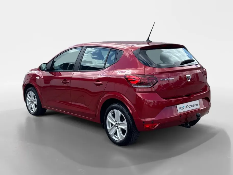 Dacia Sandero 100PK TCe Bi-Fuel Essential | 1e eigenaar | Trekhaak | Airco | Bluetooth | Parkeersensoren | Cruise Control | LED Koplampen | Camera | Lichtmetalen Velgen |
