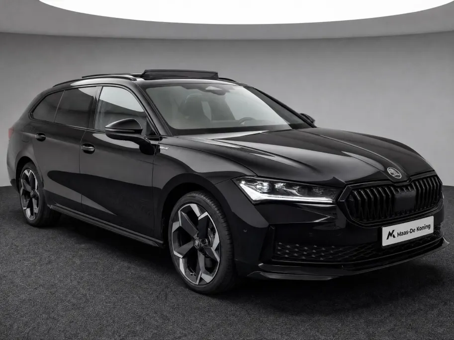 Škoda Superb 1.5TSI 150kW/204PK PHEV Sportline Business · Leder · Panoramadak · Apple/Android Car Play · Garantie t/m 05-09-2027