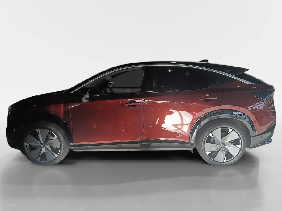 Nissan ARIYA Evolve 66 kWh | 20 inch wielen | Ceramic coating |22 kW ingebouwde lader | Electrische stoel en stuur verstelling | Navigatie | Stoel geheugen | shuif/kanteldak | Stoel verwarming en verkoeling | Zeer mooie auto |