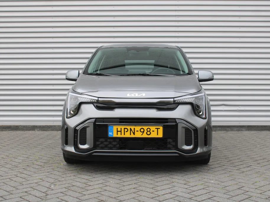 Kia Picanto 1.0 DPI GT-Line | Stuur-/stoelverwarming | Schuifdak | Camera | Dodehoek detectie | Telefoonlader | Clima | Navi | 16' LM | LED | Cruise |