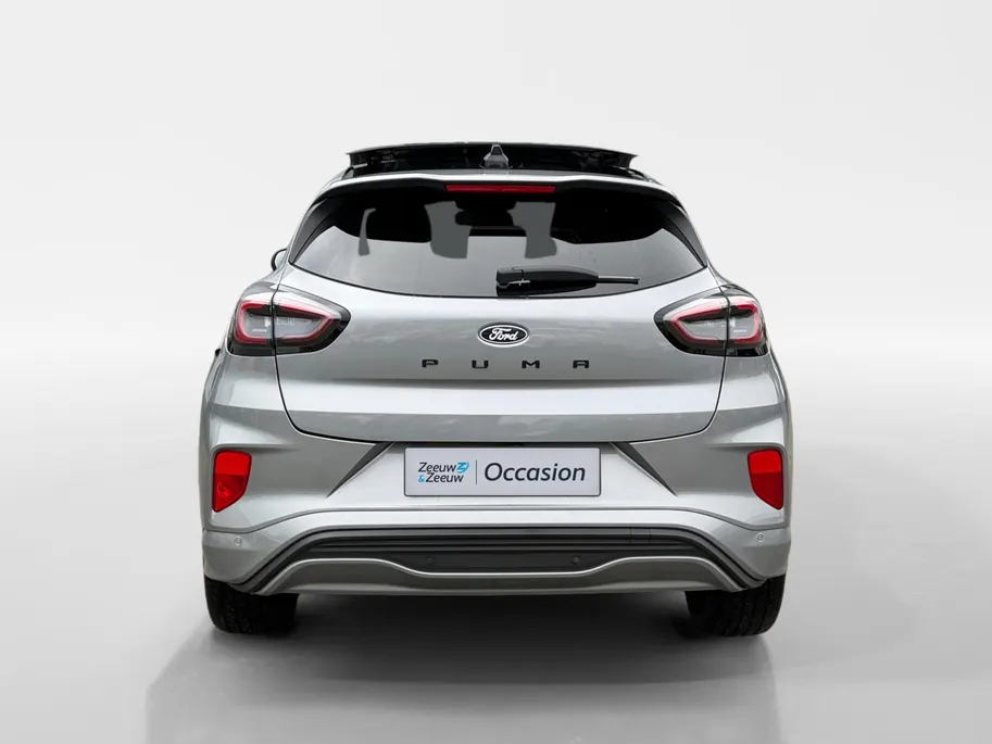 Ford Puma 1.0 EcoBoost Hybrid ST-Line X | Schuif/Kantel Dak | Stoel/Stuur/Voorruitverwarming | 19 inch | Apple/Android Carplay | Half Leder |