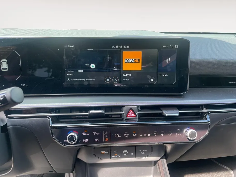 Kia Niro 1.6 GDi Hybrid DynamicPlusLine | Cruise Control | Climate Control | Camera | Navigatie | Open Dak | Stoelverwarming | Stuurverwarming |