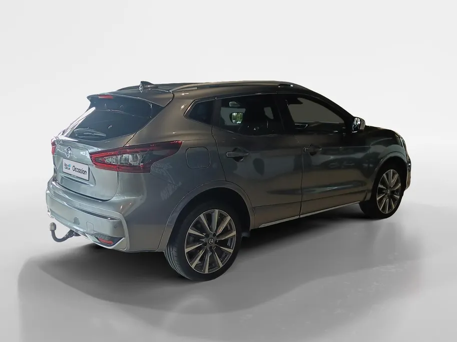 Nissan QASHQAI 1.3 DIG-T Tekna + | Bi-led verlichting | Afneembare trekhaak | Nappa lederen bekleding | Stoel geheugen | 360grd camera | Automaat | 1500kg trekgewicht | Pro-pilot |  Bose audio |
