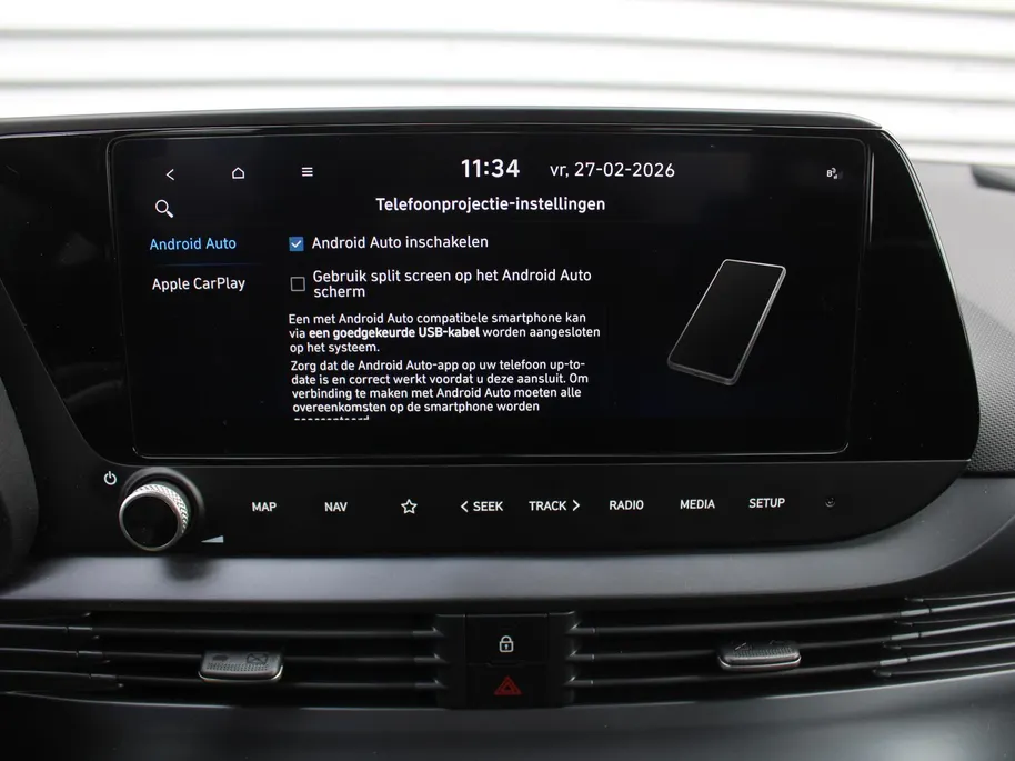 Hyundai i20 1.0 T-GDI Comfort Smart | Camera | 16' LM | Cruise | Navi | Apple Carplay/Android Auto | Dodehoek detectie | Airco | Automaat |
