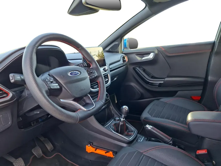 Ford Puma 1.0 EcoBoost Hybrid ST-Line X | NL-Auto | 1e Eigenaar | Panoramadak | Winterpack | Driver assistancepack | Afn. Trekhaak |  B&O Audio | Adaptive Cruisecontrol | Dodehoekdetectie | Climate Control | 18' Lichtmetaal | Dealer onderhouden! |