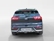 Kia Niro 1.6 GDi Hybrid First Edition achteruitrijcamera , navigatiesysteem full map , electronic climate controle , cruise , parkeersensor , lm velgen zwart .