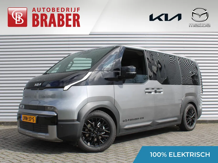 Kia PV5 Passenger Plus 71.2 kWh | Stuur-/stoelverwarming v+a | Camera | Cruise adapt. | Draadloze telefoonlader | PDC v+a | Clima | Navi | LED | 17" LM |