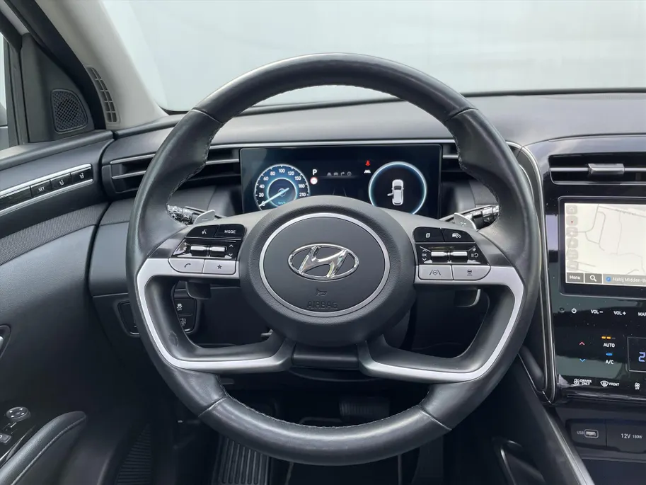 Hyundai Tucson 1.6 T-GDi HEV 230pk Aut. Premium Sky / Navigate + Camera / Schuif-kanteldak / Full Option! /