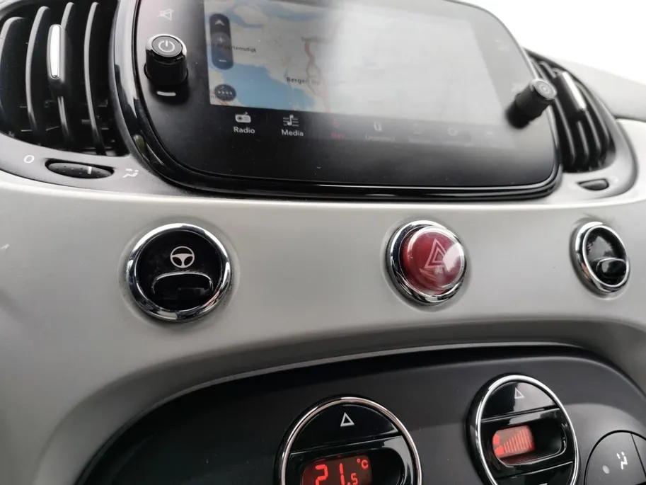 Fiat 500 1.2 Star Cabriolet! Navigatie, Airco Etc! Super mooie uitvoering! NU RIJKLAAPRIJS incl. 12 Maandag GARANTIE! Premiumpakket GRATIS!!