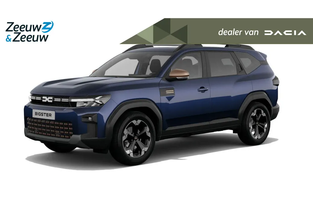 Dacia Bigster Hybrid 155 Extreme Nu uit voorraad leverbaar met € 3.000,- Zeeuw en Zeeuw Voorraadkorting| Verschillende kleuren beschikbaar | Vraag naar de voorraad | Financier uw Bigster tegen slechts 4,9% rente