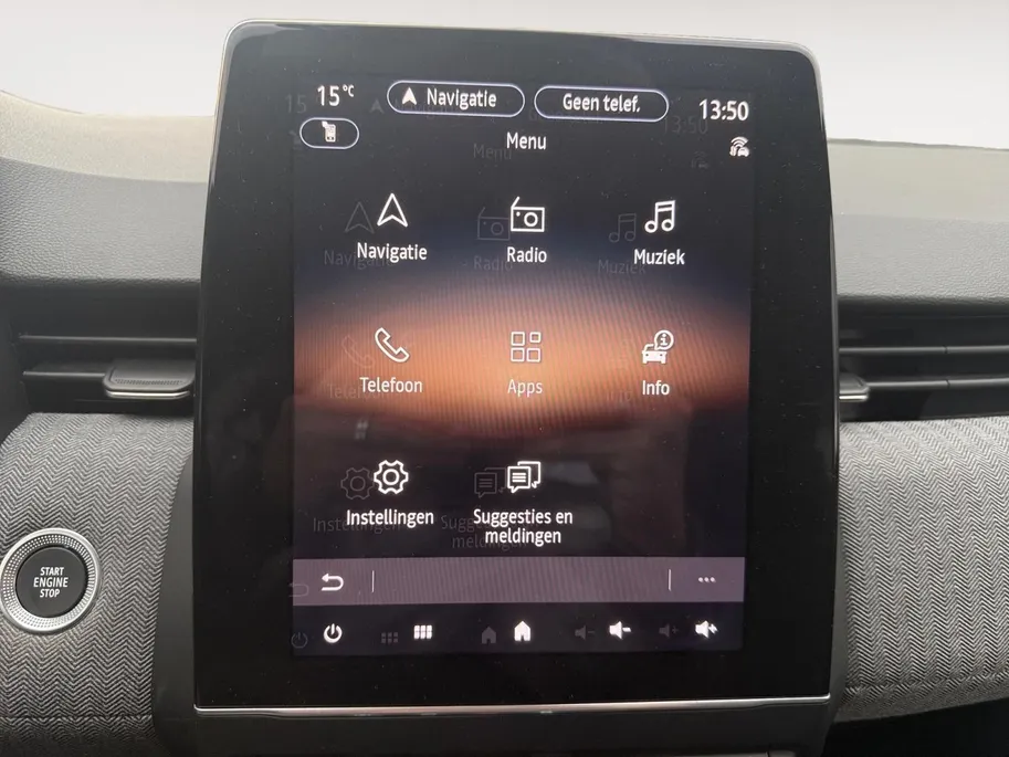 Renault Clio 1.0 TCe 90 GPF techno NAVI AIRCO CAMERA PARKEERSENSOREN CRUISE CONTROLE 9,3 INCH SCHERM APPLE CARPLAY ANDROID AUTO ZEER MOOIE AUTO DEALER ONDERHOUDEN