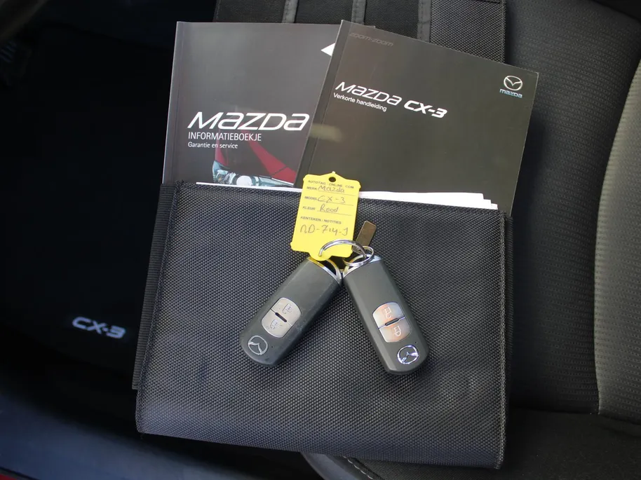 Mazda CX-3 2.0 SkyActiv-G 120 SkyLease+ | Stoelverwarming | Navi | Clima | Cruise | Parkeersensor achter | 18' LM | Dealeronderhouden | Gespecialiseerd in Mazda | Voorheen Mazda dealer |