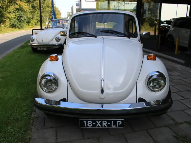 Volkswagen Kever 1600 Hazard Streaker Wit | Witte Kap | Wit interieur