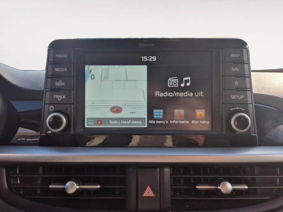 Kia Picanto 1.0 CVVT ComfortPlusLine Navigator | Camera | Navigatie | Bluetooth | LM Velgen |