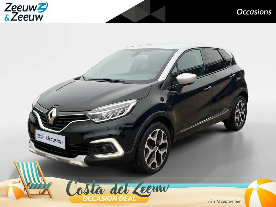 Renault Captur 1.3 TCe Intens *Automaat*Navi+Camera*Climate Control*Keyless Entry*Parkeersensoren*Zeer nette auto!