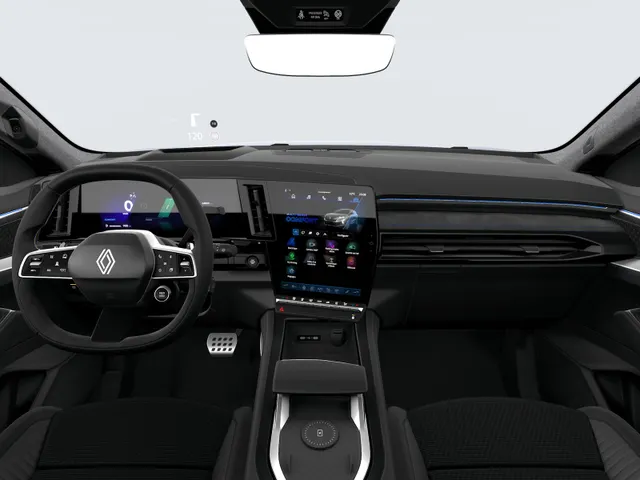 Renault Espace esprit Alpine | Elektronisch geregelde airconditioning | ISOFIX-bevestigingssysteem voor kinderzitjes buitenste zitplaatsen achter | Renault Handsfree Card voor openen, sluiten en starten zonder sleutel