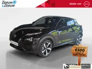 Nissan Juke HYBRID143 TEKNA Auto |Automaat| Lederen bekleding| Navigatie| 360grd Camera| Pro-pilot|145PK | Pdc voor en achter| Bose audio| Climate Controle | I-key |