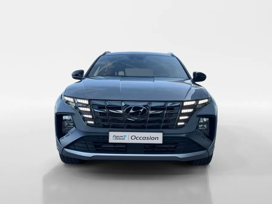 Hyundai Tucson 1.6 T-GDI PHEV N Line 4WD | 66km WLTP elektrisch | Navigatie | Apple Carplay & Android Auto | Adaptive cruise control | Parkeersensoren rondom | 360 camera | Stoelverwarming & koeling voor |