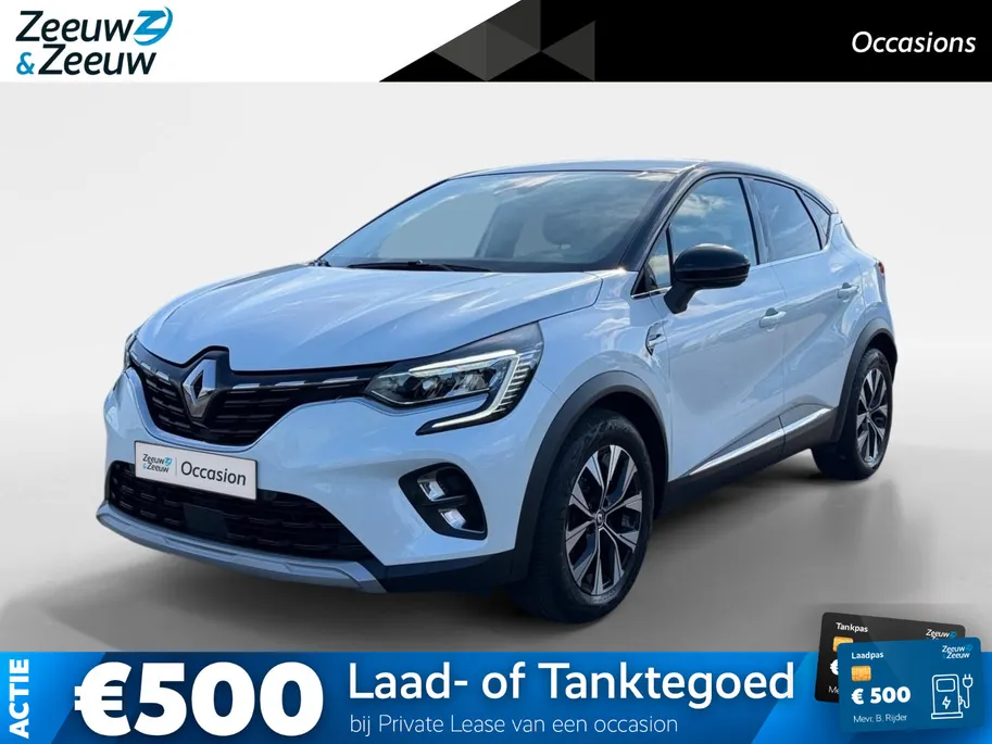 Renault Captur 145PK E-Tech Full Hybrid Techno Automaat | 1e eigenaar | Navi | Camera | Parkeersensoren | Climate Control | Apple CarPlay/Android Auto | Cruise Control | Lichtmetalen Velgen | Licht & Regen Sensor |