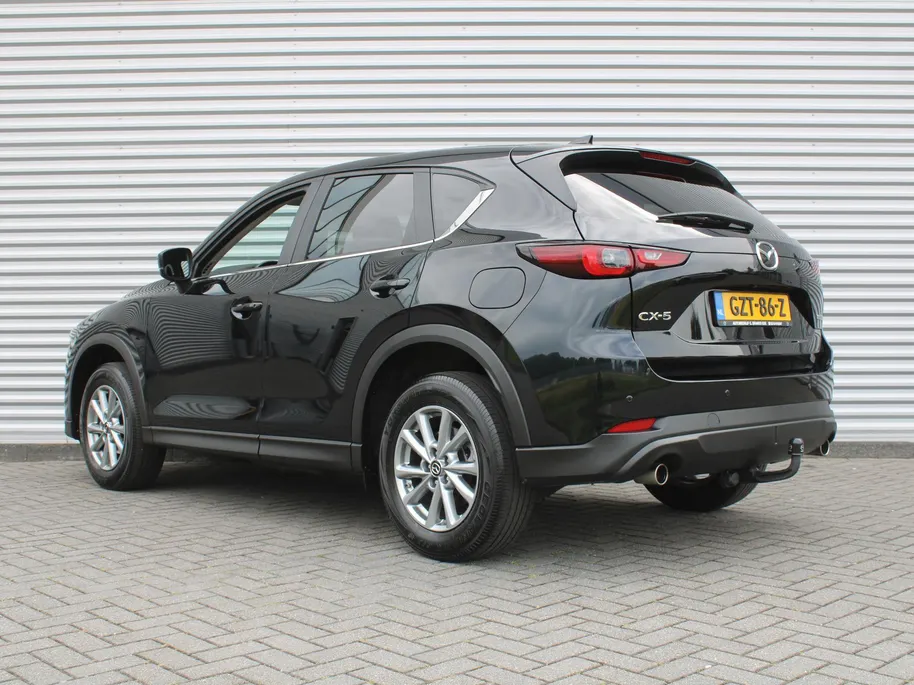 Mazda CX-5 2.0 e-SkyActiv-G AT M Hybrid 165PK Centre-Line C+C | Trekhaak | LED | Navi | Clima | Camera | Dodehoek detectie | Stoel-/stuurverwarming | PDC | 17' LM |