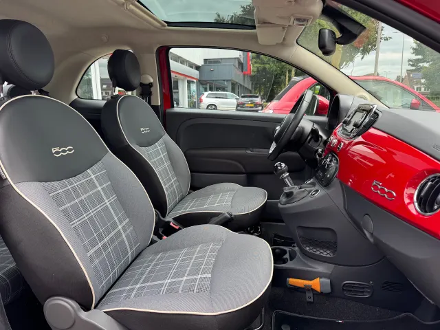 Fiat 500 0.9 Turbo Lounge | Navigatie | Panoramadak | ECC