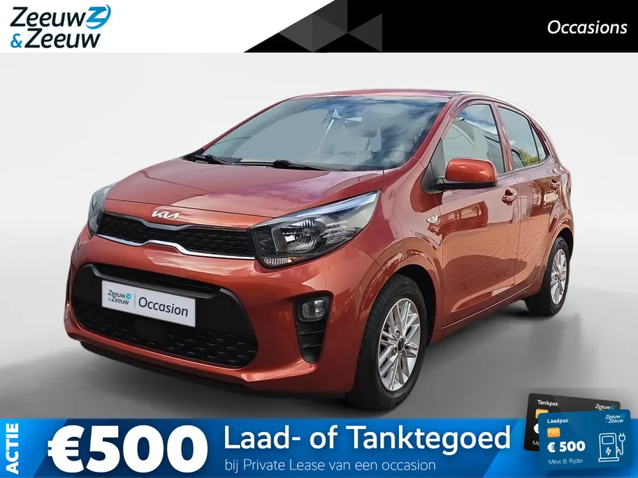 Kia Picanto 1.0i DynamicLine 1e Eigenaar | Dealer onderhouden | Camera | Apple Carplay & Android Auto | Metallic lak | Lichtmetalen velgen | Fabrieksgarantie | NAP