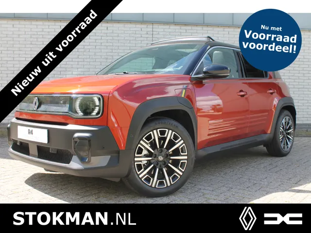 Renault 4 comfort range iconic canvas dak 52 kWh *  Vermelde prijs is inclusief de korting t.w.v. 1800,- *