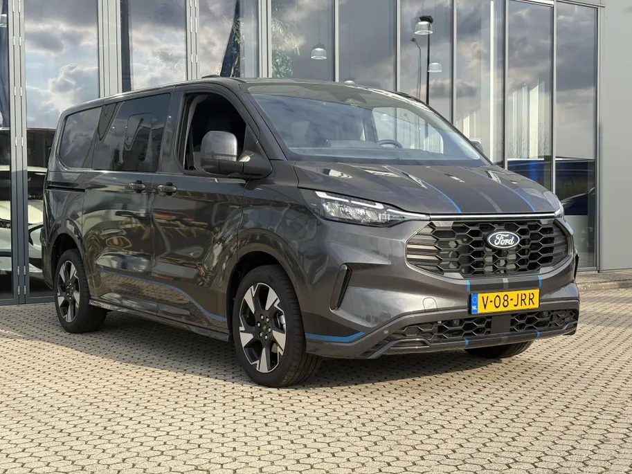Ford Transit Custom 320 2.0 TDCI L1H1 Sport DC AWD | trekhaak | dubbele elektrische schuifdeuren | 360 camera