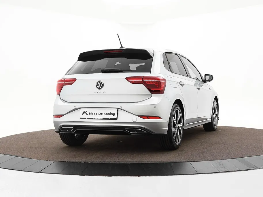 Volkswagen Polo 1.0 TSI 95pk DSG R-Line · Camera · Matrix LED · ACC · Stoelverwarming · Apple/Android Car Play · Sfeerverlichting · Verkeersbord Detectie ·